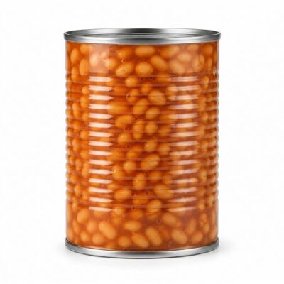 فاصولياء بالصلصة معلبة